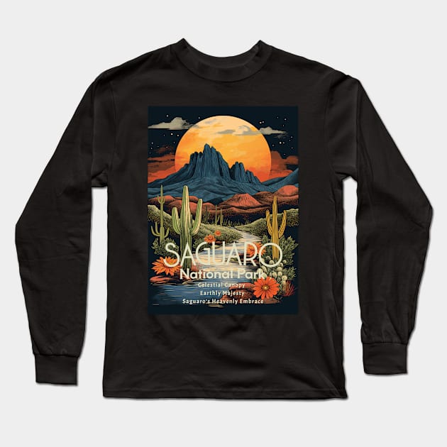 Saguaro national park 2-08 Long Sleeve T-Shirt by ToddT